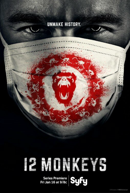 12 обезьян - постер сериала